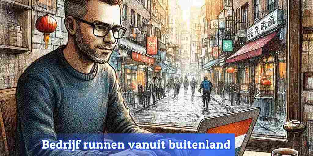 Een Nederlands bedrijf runnen als je in het buitenland woont, kan dat?
