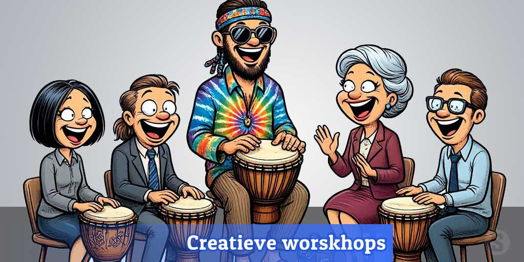 Hoe start je een bedrijf in creatieve workshops voor bedrijven en hun personeel?