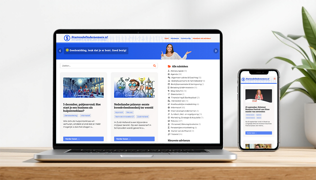 Nieuw: Adviseurs op de website en in onze sociale media