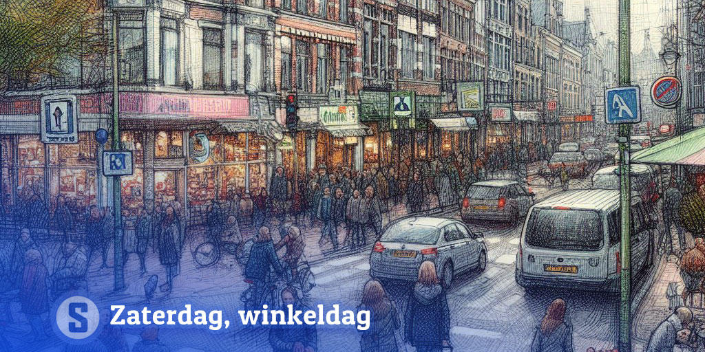 Zaterdag, de topdag voor elke winkel