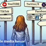 sociale media keuze startende ondernemers