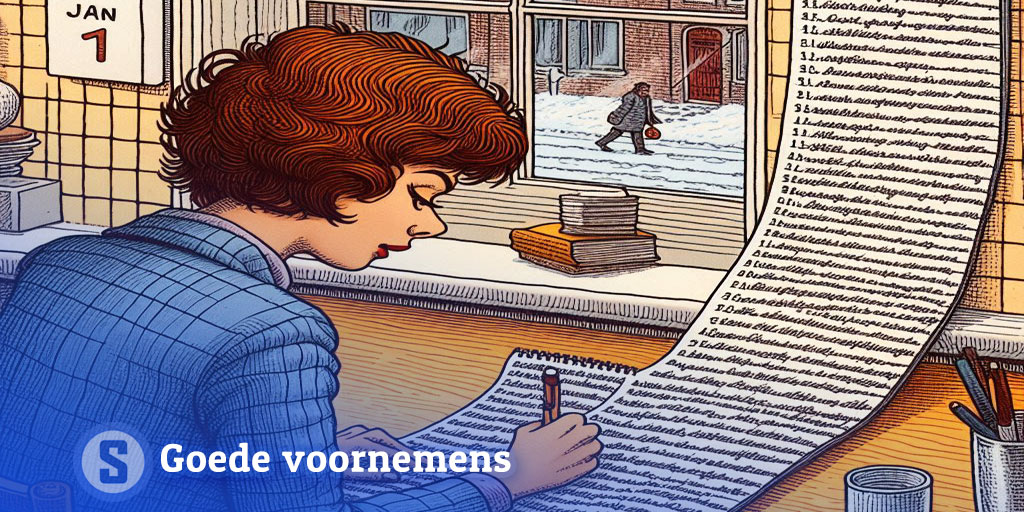 Goede voornemens startende ondernemers