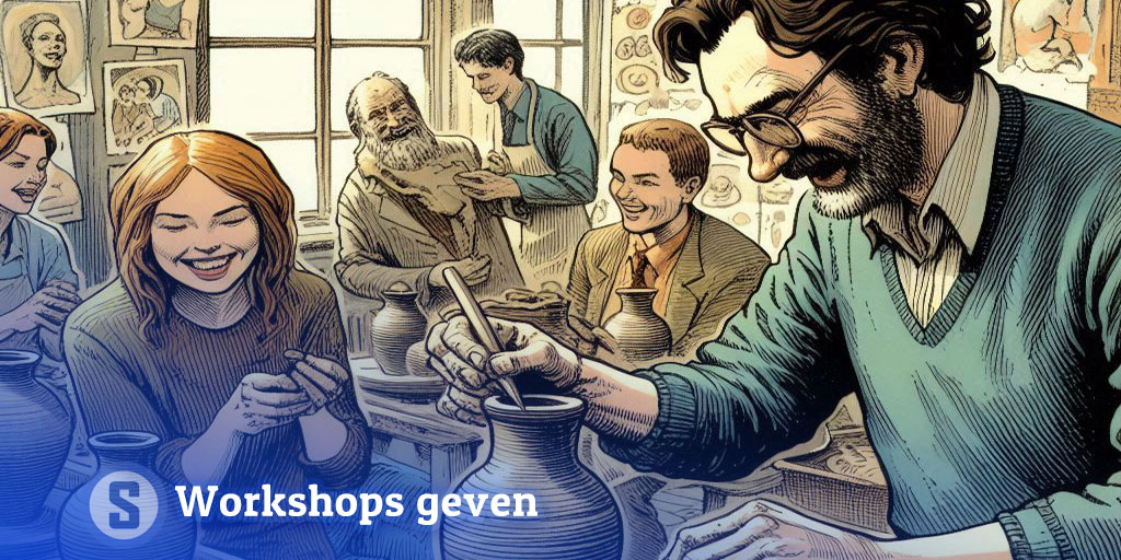 Workshop geven startende ondernemers