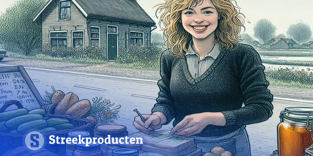 Streekproducten verkopen