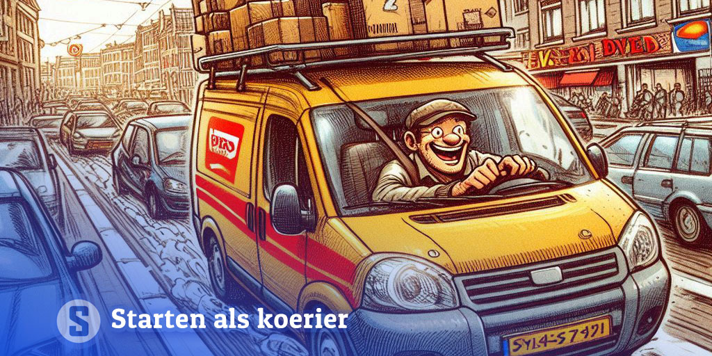 Starten als koerier met pakketdienst