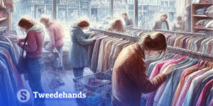 Tweedehands kledingwinkels in opmars; met name vrouwen kiezen voor deze branche