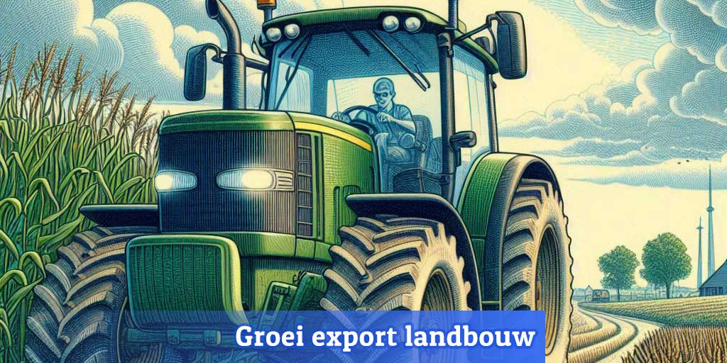 Nederlandse landbouwexport groeit sterk