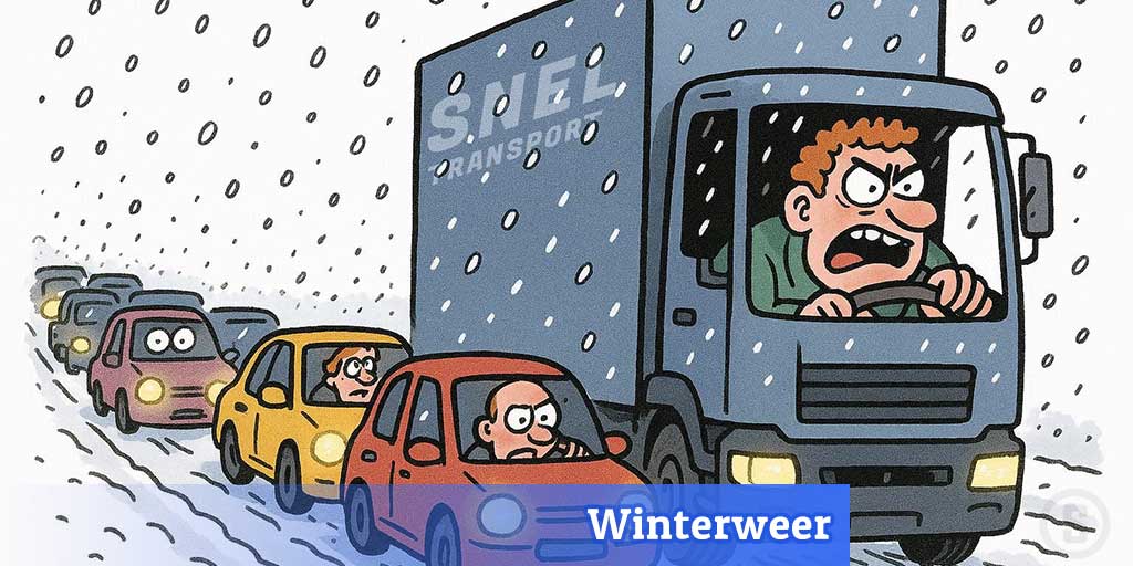 Winterweer: voor de één een vloek, voor de ander een zegen